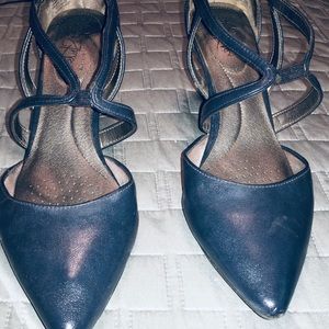 Blue heels